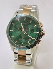 Rado Hyperchrome Chronograph Green Dual Tone Watch - Image 2
