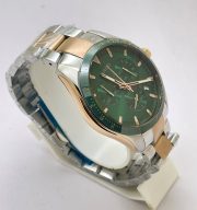 Rado Hyperchrome Chronograph Green Dual Tone Watch - Image 4