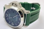 Panerai Marina Green Rubber Strap Swiss ETA Automatic Watch - Image 6