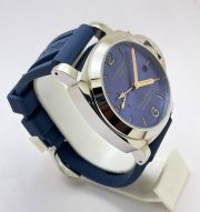 Panerai GMT Blue Rubber Strap Swiss Automatic Watch - Image 5