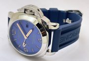 Panerai GMT Blue Rubber Strap Swiss Automatic Watch - Image 6
