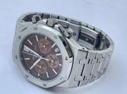 Audemars Piguet Chronometer Steel Brown Watch - Image 6