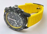 Breitling Endurance Pro Chronometer Yellow Rubber Strap Watch A - Image 6