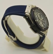 Hublot Big Bang King Blue Ceramic Bezel Rubber Strap Watch - Image 5