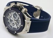 Hublot Big Bang King Blue Ceramic Bezel Rubber Strap Watch - Image 6