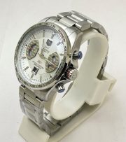 Tag Heuer Grand Carrera Calibre 17 RS 2 Mens White Full Steel Watch - Image 4