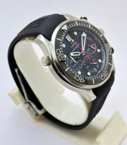 Omega Seamaster Diver 34th America Cup Chronograph Black Rubber Strap Watch - Image 5