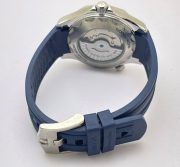 OMEGA SEAMASTER 50TH ANNIVERSARY GREY DIAL BLUE RUBBER STRAP SWISS AUTOMATIC WATCH - Image 6