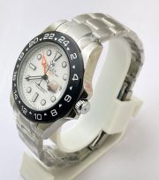 Rolex Explorer II GMT White Steel Bracelet Swiss Automatic Watch - Image 4