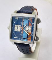 Tag Heuer Monaco Gulf Blue Special Edition Watch - Image 3