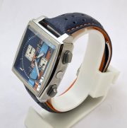 Tag Heuer Monaco Gulf Blue Special Edition Watch - Image 4