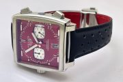 Tag Heuer Monaco Caliber 12 Red Watch - Image 6