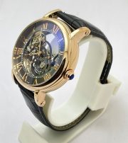 Cartier Rotonde De Astrotourbillon Skeleton Black Swiss Automatic Watch - Image 4