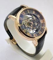 Cartier Rotonde De Astrotourbillon Skeleton Black Swiss Automatic Watch - Image 5