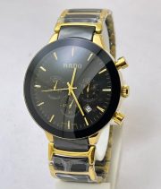 Rado Centrix Jublie Ceramic Chronometer Gold Mens Watch - Image 3