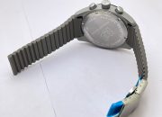 Porsche Design Flyback Grey Rubber Strap Watch - C - Image 7