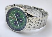 Breitling Navitimer B01 Mint Green Chronograph Steel Watch - Image 6