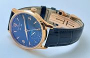 Jaeger Lecoultre Master Control Calendar Black Leather Strap Swiss Automatic Watch - Image 6