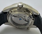 Omega Seamaster Planet Ocean GMT Black Rubber Strap Swiss Automatic Watch - Image 8