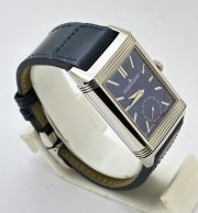 Jaeger Lecoultre Reverso Tribute Duoface Steel Swiss ETA 7750 Valjoux Movement Watch - Image 7