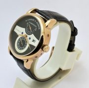 A. Lange & Shone Zeitwerk Rose Gold Black Swiss Automatic Watch - Image 4