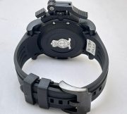 Graham Chronofighter Oversize Black Rubber Strap Watch - Image 7