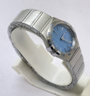 Omega Constellation Blue Ladies Watch - Image 4