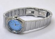 Omega Constellation Blue Ladies Watch - Image 5