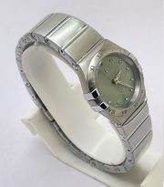 Omega Constellation Green Ladies Watch - Image 5