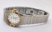 Omega Constellation Stick Mark Mother Of Pearl Diamond Bezel Ladies Watch - Image 6
