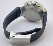 Oris Aquis Chronograph Green Black Rubber Strap Watch - Image 8