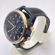 Tag Heuer 1969 Chronograph Black Leather Strap Watch - Image 4