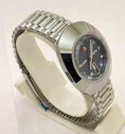 Rado Diastar Steel DAY-DATE Blue Swiss Automatic Watch - Image 5