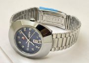 Rado Diastar Steel DAY-DATE Blue Swiss Automatic Watch - Image 6
