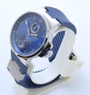 Ulysse Nardin Maxi Marine Chronometer Eastern Arabic Numerals Blue Steel Swiss Automatic Watch - Image 4