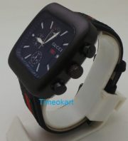 GUCCI COUPE CHRONOGRAPH BLACK WATCH - Image 3