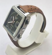 Tag Heuer Monaco Caliber 12 Green Watch - Image 4