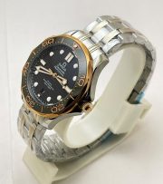 Omega Seamaster 50th Anniversary Dual Tone Swiss Automatic Watch - Image 4