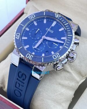 1st Copy Oris Aquis Chronograph Blue Watch