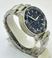 Oris Aquis Chronograph Blue Steel Bracelet Watch - Image 5