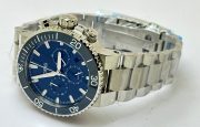 Oris Aquis Chronograph Blue Steel Bracelet Watch - Image 6