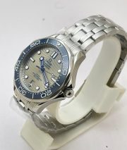 OMEGA SEAMASTER 50TH ANNIVERSARY GREY DIAL STEEL SWISS AUTOMATIC WATCH - Image 4