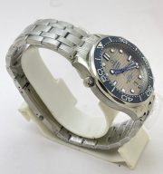 OMEGA SEAMASTER 50TH ANNIVERSARY GREY DIAL STEEL SWISS AUTOMATIC WATCH - Image 5