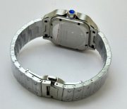 Cartier Santos 100 Steel Blue Swiss Automatic Ladies Watch - Image 7