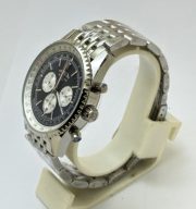 Breitling Navitimer Chronograph Blue Steel Watch - Image 4