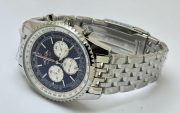 Breitling Navitimer Chronograph Blue Steel Watch - Image 6