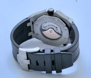 Audemars Piguet Diver White Black Rubber Strap Swiss Automatic Watch - Image 7