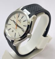 OMEGA SEAMASTER AQUA TERRA BLACK RUBBER STRAP LIMITED EDITION SWISS AUTOMATIC WATCH - Image 4