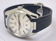 OMEGA SEAMASTER AQUA TERRA BLACK RUBBER STRAP LIMITED EDITION SWISS AUTOMATIC WATCH - Image 6