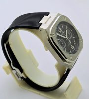 Bell & Ross BR05 Black Rubber Strap Chronograph Watch - Image 5
